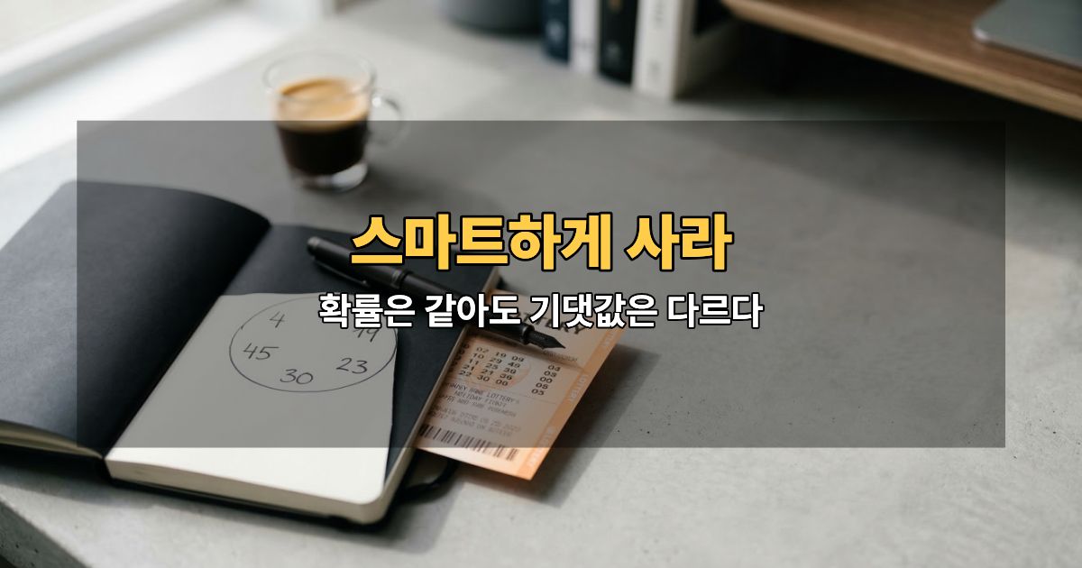로또 번호 생성기로 설계한 기댓값 포트폴리오 전략